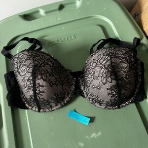 Black Lace Bra 34D